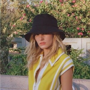 Classic Black Bucket Hat